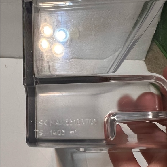 LG REFRIGERATOR DOOR BIN, PART NO. MAN63108701, OEM - Picture 9 of 10